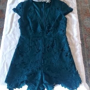 Turquoise romper